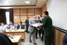 برگزاری مراسم گرامیداشت و تجلیل از رزمندگان هشت سال دفاع مقدس دانشگاه علوم پزشکی اردبیل