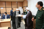 برگزاری مراسم گرامیداشت و تجلیل از رزمندگان هشت سال دفاع مقدس دانشگاه علوم پزشکی اردبیل