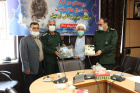برگزاری مراسم گرامیداشت و تجلیل از رزمندگان هشت سال دفاع مقدس دانشگاه علوم پزشکی اردبیل