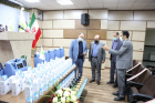اهدای تجهیزات و ملزومات پزشکی به دانشگاه علوم پزشکی اردبیل تدسط بانک قرض‌الحسنه مهر استان