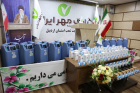 اهدای تجهیزات و ملزومات پزشکی به دانشگاه علوم پزشکی اردبیل تدسط بانک قرض‌الحسنه مهر استان