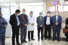 حضور رئیس دانشگاه علوم پزشکی اردبیل در بیمارستان علوی و تجلیل از زحمات شبانه روزی پرستاران همزمان با هفته پرستار