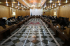 نشست بررسی وضعیت آموزشی و درمانی دانشکده دندانپزشکی دانشگاه علوم پزشکی اردبیل با حضور سرپرست دانشگاه