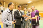 قهرمانی تیم ستاد مرکزی در مسابقات والیبال کارکنان دانشگاه علوم پزشکی اردبیل