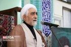 مراسم طشت‌گذاری در مسجد امام علی (ع) دانشگاه علوم پزشکی اردبیل