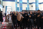 مراسم طشت‌گذاری در مسجد امام علی (ع) دانشگاه علوم پزشکی اردبیل