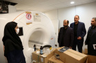 بازدید رئیس دانشگاه از مراحل نصب و راه اندازی دستگاه MRI بیمارستان ولیعصر مشگین‌شهر
