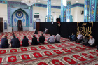 برگزاری مراسم عزاداری اربعین حسینی در مسجد امام علی (ع)دانشگاه علوم پزشکی اردبیل به همراه قرائت زیارت عاشورا و برپایی سفره احسان
