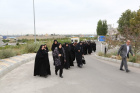برگزاری همایش پیاده روی کارکنان دانشگاه علوم پزشکی اردبیل به مناسبت بزرگداشت هفته دفاع مقدس