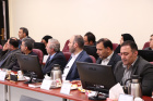 جلسه اختتامیه برنامه ارزیابی بیرونی اعتباربخشی موسسه‌ای دانشگاه علوم پزشکی اردبیل