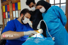 حضور دندانپزشکان جهادگر دانشگاه علوم پزشکی اردبیل در اردوی جهادی شهرستان رشت