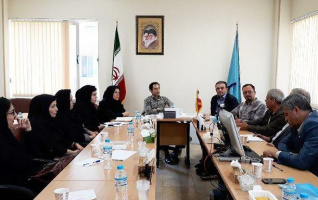 جلسه بررسی فرآیندهای اجرایی پیوند کلیه در استان به ریاست دکتر رضایی بنا معاون درمان دانشگاه علوم پزشکی اردبیل