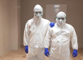 مدافعان سلامت جامعه در جنگ با ویروس #کرونا  آزمایشگاه شبانه روزی تشخیص کرونا ویروس