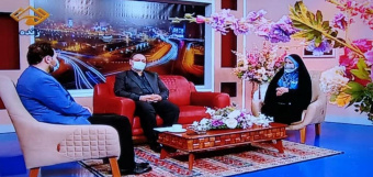 گفتگوی زنده تلویزیونی دکتر حبیب زاده رئیس دانشگاه علوم پزشکی استان در برنامه " یاز نغمه سی " شبکه سبلان با موضوع کرونا