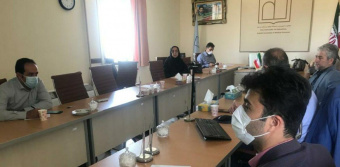 برگزاری جلسه کارگروه اخلاق حرفه ای دانشگاه علوم پزشکی اردبیل در سالن جلسه معاونت آموزشی دانشگاه و بحث و تبادل نظر در خصوص جزئیات اقدام برای تدوین و ارزشیابی رفتار حرفه ای