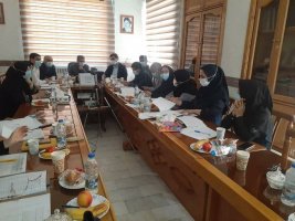 پایش وزارتی مرکز بهداشت شهرستان اردبیل و واحدهای تابعه با حضور مدیر کل دفتر بهبود تغذیه جامعه وزارت بهداشت