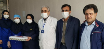 تجلیل از کارکنان اتاق عمل بیمارستان علوی اردبیل بمناسبت روز جهانی اتاق عمل