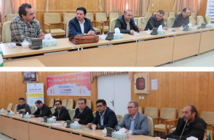 جلسه بررسی نیازهای دارویی مراکز درمانی استان با حضور مدیران و کارشناسان معاونت غذاودارو و مدیران شرکت های دارویی شهر اردبیل
