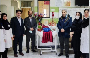 بازدید معاون درمان دانشگاه علوم پزشکی اردبیل از بیمارستان علوی اردبیل