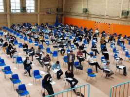 برگزاری آزمون کارشناسی ارشد رشته های پزشکی در حوزه امتحانی دانشگاه علوم پزشکی اردبیل با حضور بیش از ۱۵۰۰ داوطلب در روزهای پنجشنبه و جمعه ۴ و ۵ خرداد در چهار نوبت صبح و عصر