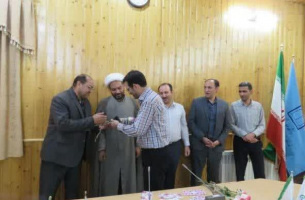 مراسم جشن عید غدیر خم در معاونت غذاودارو دانشگاه علوم پزشکی اردبیل