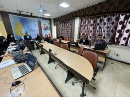 برگزاری کارگاه ۸ ساعته تولید محتوای آموزشی با نرم افزار فتوشاپ ویژه مسئولین آموزش سلامت استان