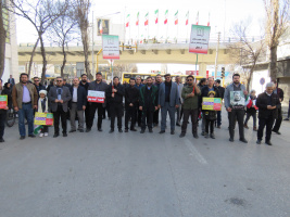 تصاویری از حضور کارکنان، اساتید و دانشجویان دانشگاه علوم پزشکی اردبیل در راهپیمایی یوم الله ۲۲ بهمن ماه ۱۴۰۲