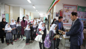 برگزاری برنامه صبحانه سالم در مدرسه ابتدایی مروج به مناسبت هفته سلامت