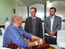 بازدید ریاست دانشگاه و شورای معاونین از بیمارستان جدید شهدای پارس آباد