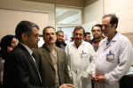 بازدید نماینده مجلس شورای اسلامی و ریاست دانشگاه علوم پزشکی اردبیل از مرکز آموزشی، درمانی علوی اردبیل