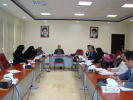 جلسه شورای فرهنگی دانشگاه با حضور ریاست دانشگاه و سایر اعضا  در تاریخ۵ اسفند۹۶ برگزار گردید.