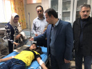 بازدید دکتر اخوان اکبری رئیس دانشگاه علوم پزشکی اردبیل از مرکز درمانی بوعلی اردییل در یازدهمین روز از ایام نوروز