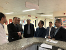 بازدید رئیس دانشگاه علوم پزشکی اردبیل و شورای معاونین از بیمارستان امام خمینی ره گرمی