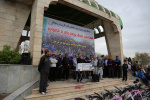 همزمان با هفتمین روز از هفته سلامت همایش بزرگ پیاده روی با خانواده در اردبیل برگزارشد