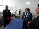 بازدید رئیس دانشگاه علوم پزشکی اردبیل و مهندس بدری نماینده شهر اردبیل در مجلس شورای اسلامی از شبکه بهداشت درمان نیر