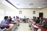 نشست هماهنگی مدیران شبکه های بهداشت درمان استان با حضور رئیس دانشگاه علوم پزشکی اردبیل