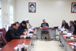 نشست شورای فرهنگی دانشگاه با حضور ریاست دانشگاه علوم پزشکی اردبیل