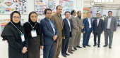 مشاور رئیس اجرایی افغانستان در غرفه دانشگاه علوم پزشکی اردبیل در دومین نمایشگاه بین المللی گردشگری سلامت کشورهای عضو اکو