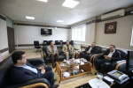 دیدار و نشست هماهنگی رئیس دانشگاه علوم پزشکی اردبیل با مدیرکل جدید دیوان محاسبات استان