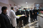 حضور رئیس کل دادگستری استان، دادستان اردبیل و رئیس دانشگاه علوم پزشکی اردبیل در بیمارستان بوعلی اردبیل همزمان با روز پرستار