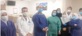 بازدید رئیس دانشگاه علوم پزشکی استان از بخشهای مختلف مرکز کرونا و بیمارستان امام خمینی (ره) اردبیل