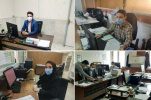 خدمت رسانی بهداشتی و درمانی در ایام نوروز نیز ادامه دارد - کارکنان ستاد شبکه بهداشت و درمان و بیمارستانهای امام خمینی (ره) و شهدای شهرستان پارس آباد
