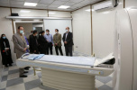 افتتاح بخش سی تی اسکن و دستگاه اکسیژن ساز بیمارستان امام رضا (ع) اردبیل در پنجمین روز هفته سلامت