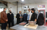 بازدید سرپرست دانشگاه علوم پزشکی اردبیل از غذاخوری ها و آب درمانی ایرانیان در سرعین
