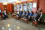 دیدار رییس و اعضای هیئت رییسه دانشگاه علوم پزشکی اردبیل با رییس کل دادگستری استان
