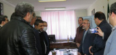 بازدید استاندار اردبیل از محل ملاقات مردمی رئیس دانشگاه علوم پزشکی اردبیل در شهرستان مشگین‌شهر