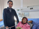 عمل جراحی اورژانسی خانم ۹۲ ساله در بیمارستان ولایت گرمی