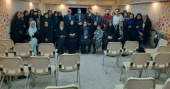 حضور معاون فرهنگی و دانشجویی وزارت بهداشت در جمع دانشجویان فعال فرهنگی دانشگاه علوم پزشکی اردبیل در مشهد