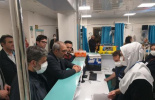 بازدید رئیس دانشگاه علوم پزشکی اردبیل از بیمارستان امام خمینی (ره) شهرستان بیله سوار