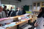 بازدید رئیس دانشگاه علوم پزشکی اردبیل از بیمارستان علوی